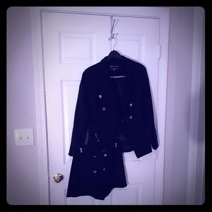 Black two piece suit